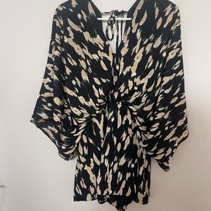 Vici print romper